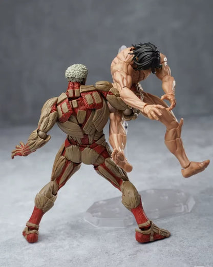 Reiner Braun Armored Titan Attack On Titan Anime Adjustable Action Figure PVC 5.2" [Boxed]