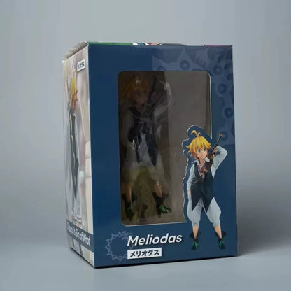 Meliodas Sin of Wrath The Seven Deadly Sins Anime Collectible Figure PVC 6" [Boxed]