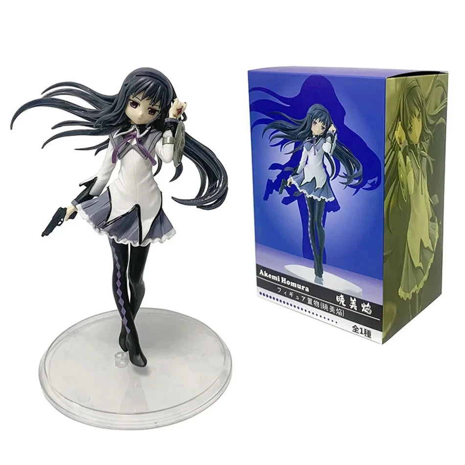 Homura Akemi Puella Magi Madoka Magica Anime Figure Model Statue PVC 6.6" [Boxed]