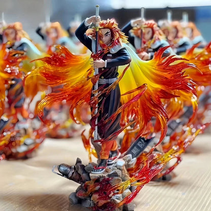 Kyojuro Flame Breathing Demon Slayer Collector-Grade Anime Figure PVC 11" [Boxed]