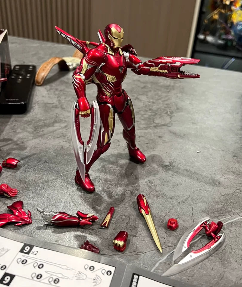 Iron Man Mark 50 Endgame Marvel Adjustable Premium Action Figure PVC 6" [Boxed]