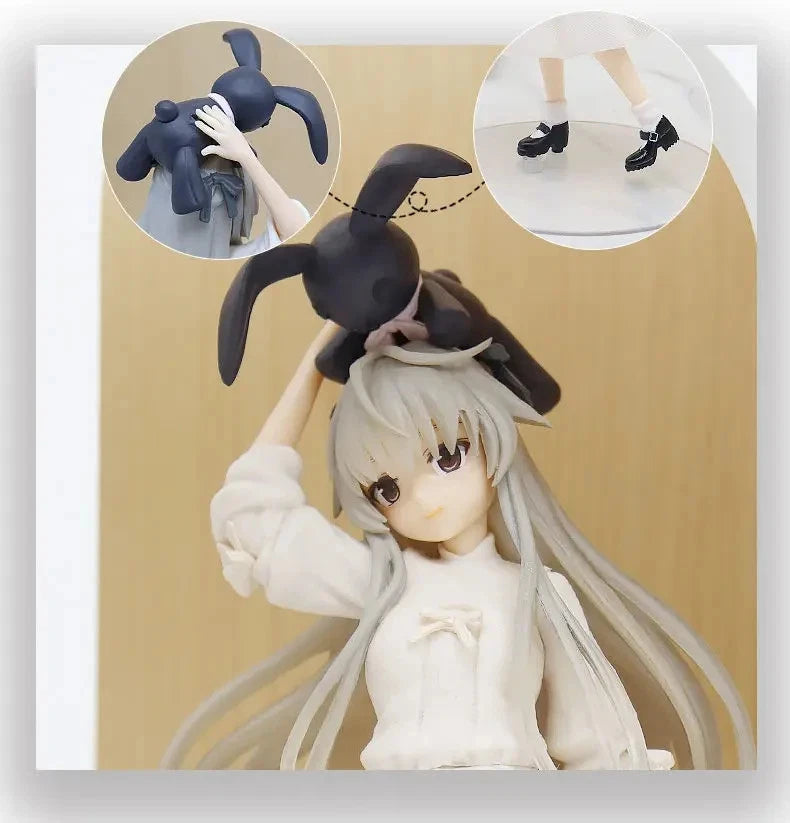 Sora Kasugano White Dress Yosuga no Sora Kawaii Anime Figure Model Statue PVC 8" [Boxed]