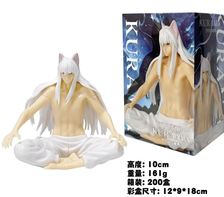 Kurama Shirtless Katsune Yu Yu Hakusho Display Ready Anime Anime Figure PVC 4" [Boxed]