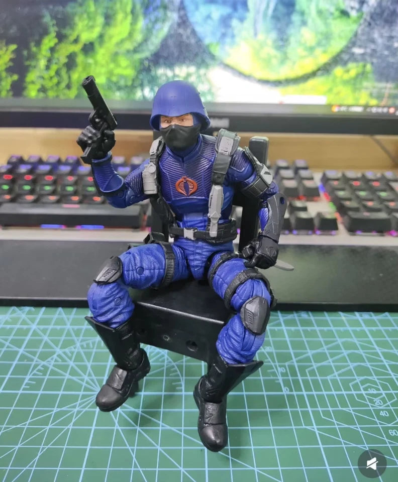 Cobra Trooper G.I. Joe Classified Adjustable Action Figure PVC 6" [No Box]