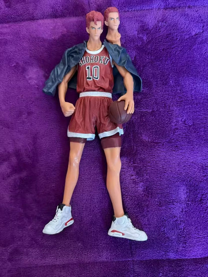 Sakuragi Hanamichi Slum Dunk Anime Collectible Action Figure PVC 10" [No Box]