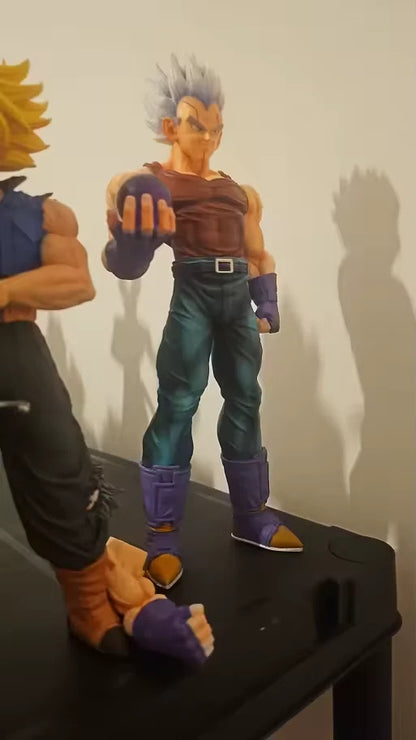 Baby Vegeta Dragon Ball GT Adjustable Anime Figure Model Statue PVC 10" [No Box]