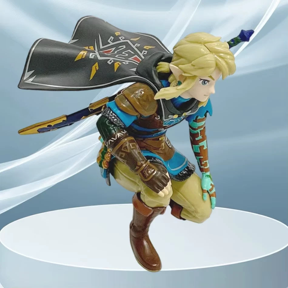 Link The Wind Walker Legend Of Zelda Kingdom Of Tears Figure PVC 4.7" [Boxed]