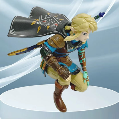 Link The Wind Walker Legend Of Zelda Kingdom Of Tears Figure PVC 4.7" [Boxed]