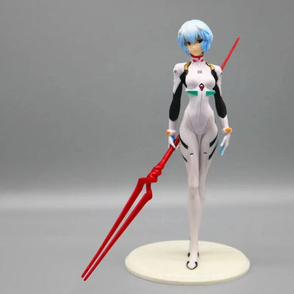 Rei Ayanami Pilot Suit Rebuild of Evangelion Anime Figure Model PVC 8.5" [Boxed]