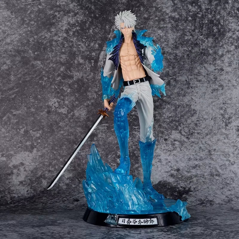 Toshiro Grand Crimson Lotus Ice Ring Bleach Iconic Anime Figure PVC 11" [Boxed]