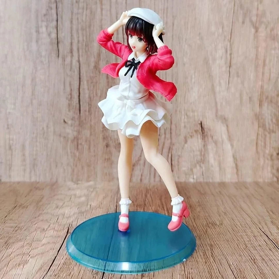 Megumi Kato How To Raise A Boring Girlfriend Cute Anime Figure PVC 7.5" [No Box]