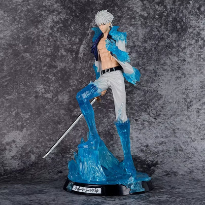 Toshiro Grand Crimson Lotus Ice Ring Bleach Iconic Anime Figure PVC 11" [Boxed]