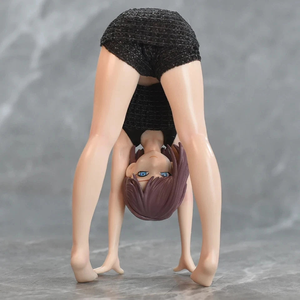 Sayaka Yoga Pose Mitasarete Mezameru Asa ni Manga Cast Off Figure PVC 5" [No Box] *Adult Collectible*