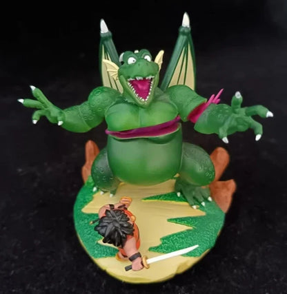 Yajirobe vs Cymbal Dragon Ball Collectible Anime Figure Model Statue PVC 3"