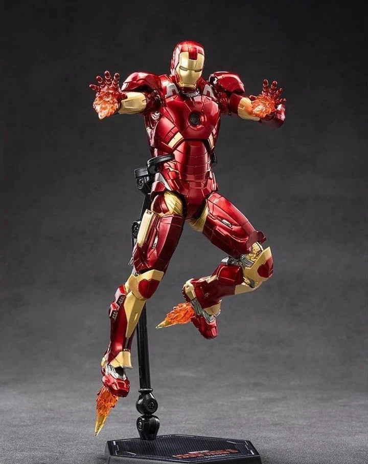 Iron Man Mark 9 Marvel Adjustable Classic Action Figure Model PVC 6.5" [Boxed]