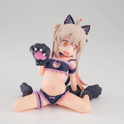 Mahiro Pajamas Onii-chan wa Oshimai! Anime Kawaii Neko Figurine PVC 3" [Boxed] *Adult Collectible*