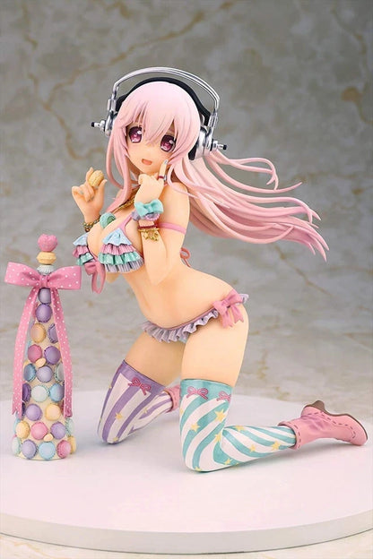 Super Sonico Macaron Tower SoniAni Anime Kawaii Figure PVC 6" [No Box] *Adult Collectible*