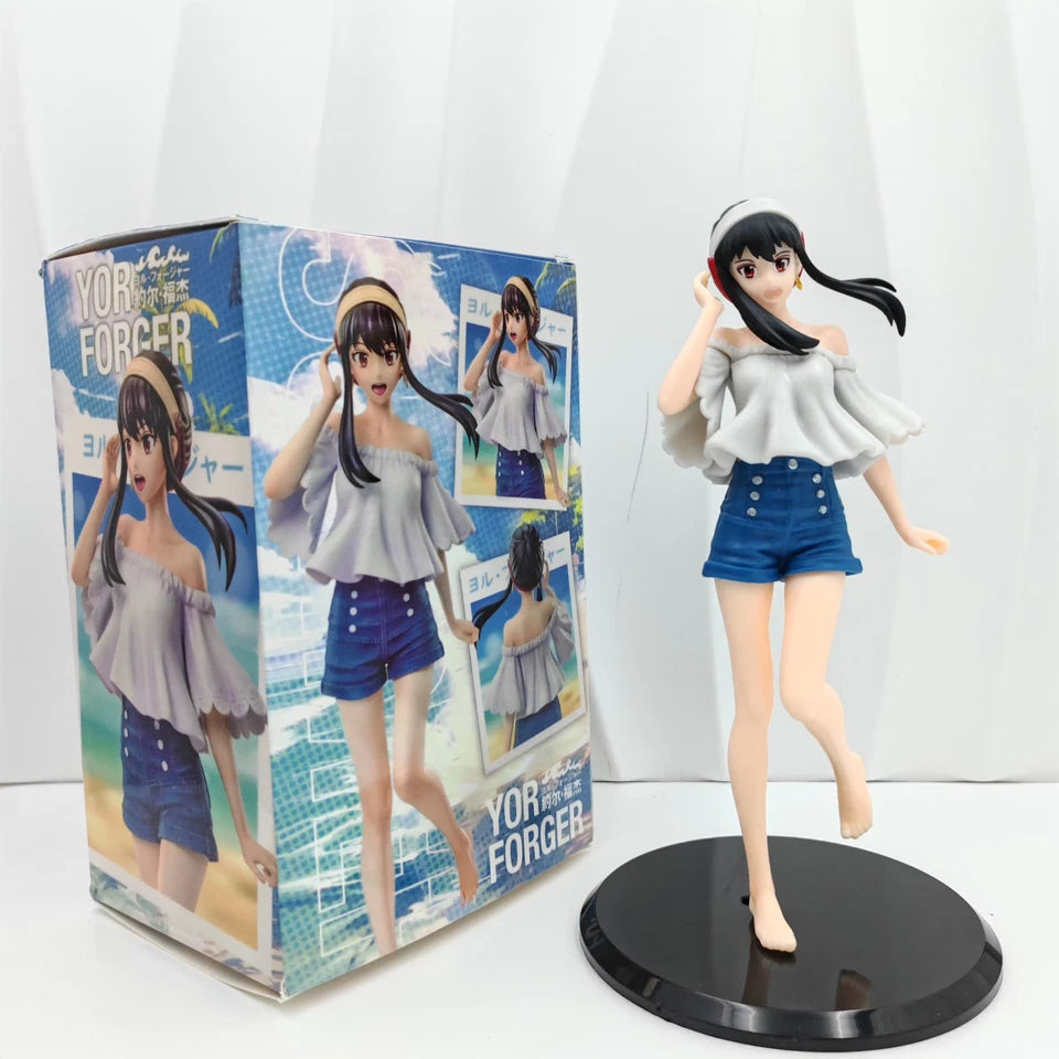Yor Forger Summer Beach Spy × Family Kawaii Anime Figure PVC 11.8" [Boxed]