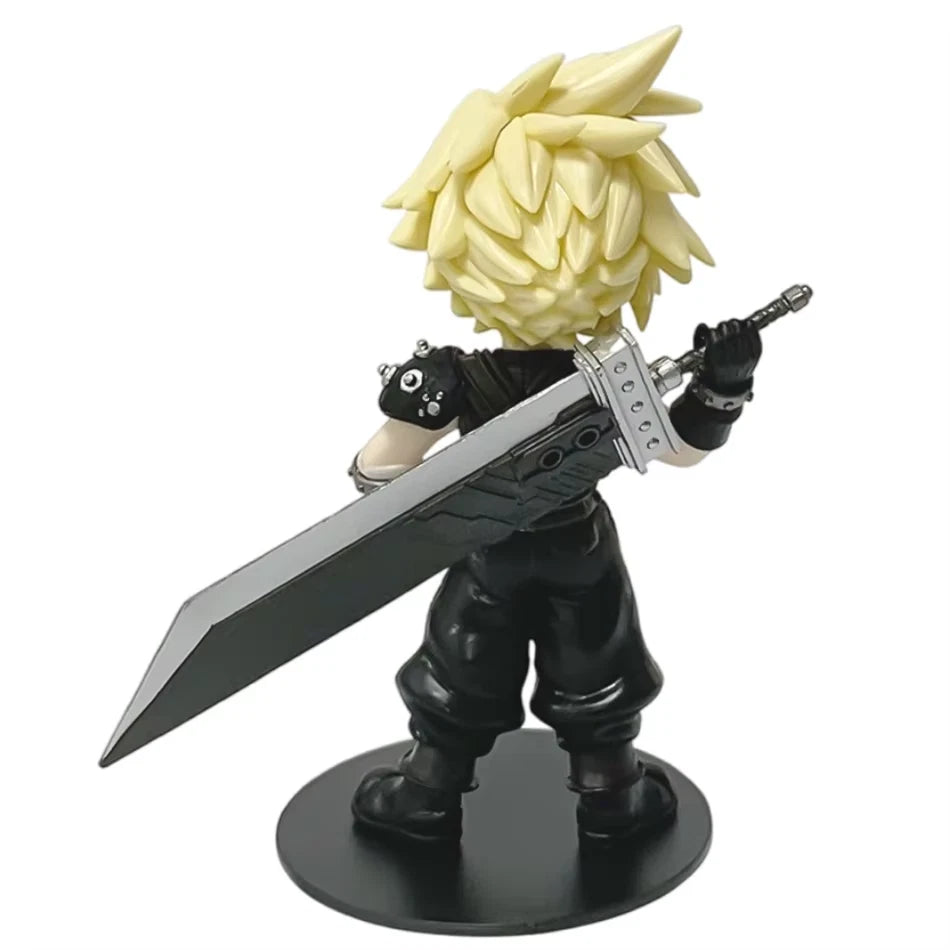 Zack, Tifa, Aerith, or Cloud Final Fantasy Gaming Figurines PVC 4" [Boxed]