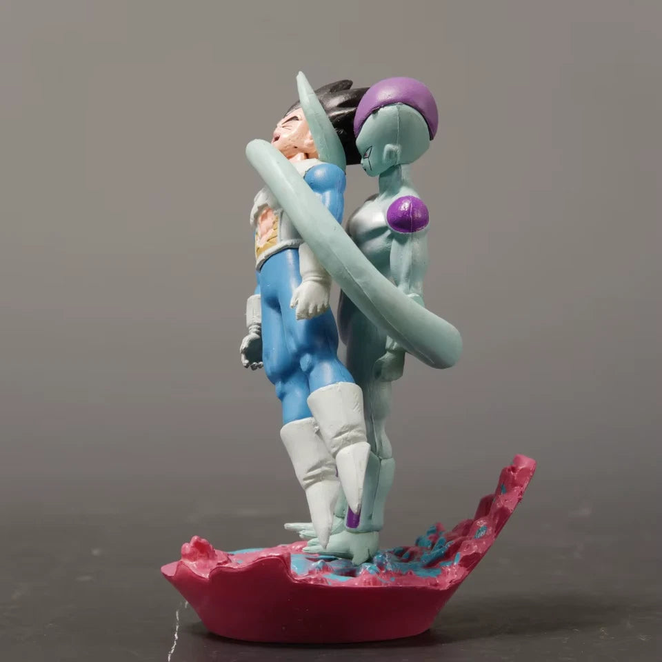 Frieza vs Vegeta Dragon Ball Z Rare Anime Figure Model Statue PVC 3.7" [No Box]