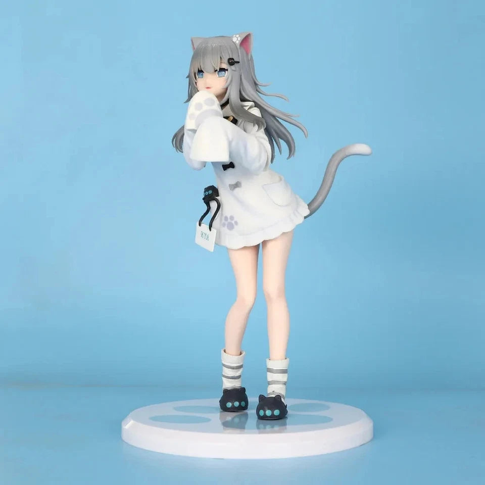 Gawr Gura Neko Hololive Vtuber Kawaii Anime Figure Model Statue PVC 8" [Boxed]