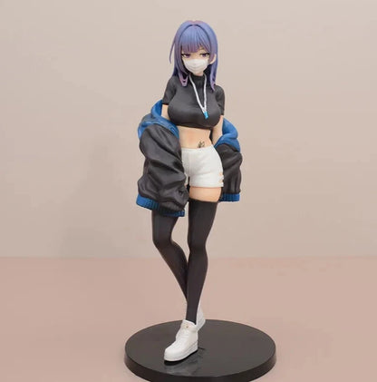 Raiden Shogun Streetwear Genshin Impact Anime Figure Model Statue PVC 9" [Boxed]