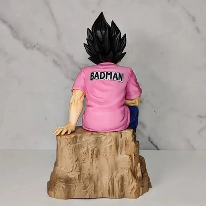 Vegeta SSJ1 Dragon Ball Z Collectible Anime Figure Model Statue PVC 8.6" [Boxed]