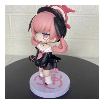 Shimoe Koharu Student Blue Archive RPG Funny Kawaii Chibi Figure PVC 4.3" [No Box]