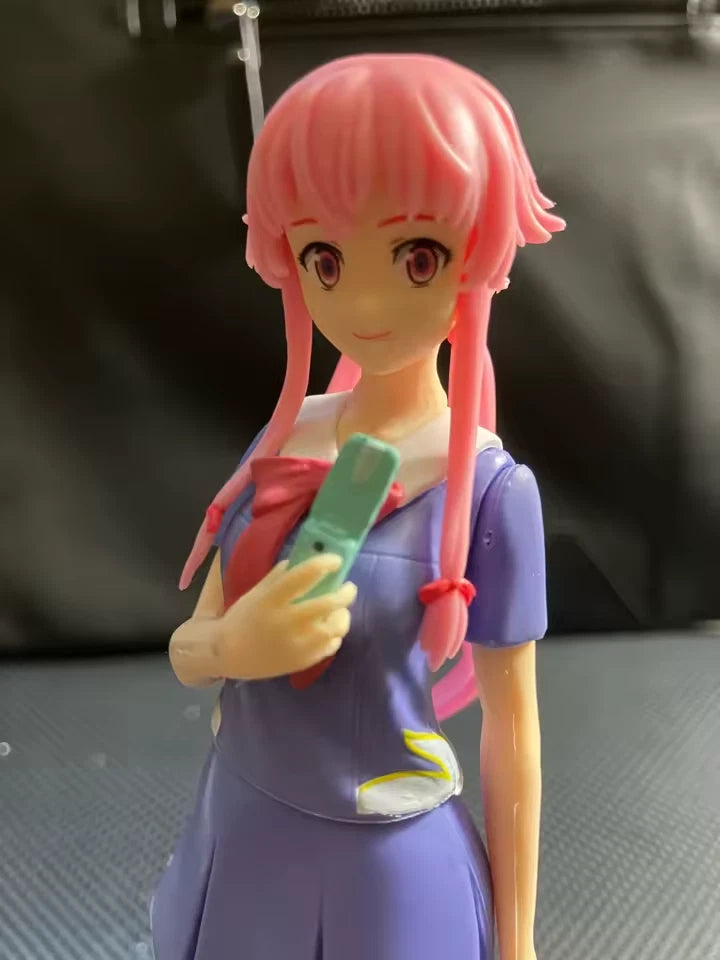 Yuno Gasai Wielding Axe Future Diary: Redial Anime Figure Model PVC 6.5" [Boxed]