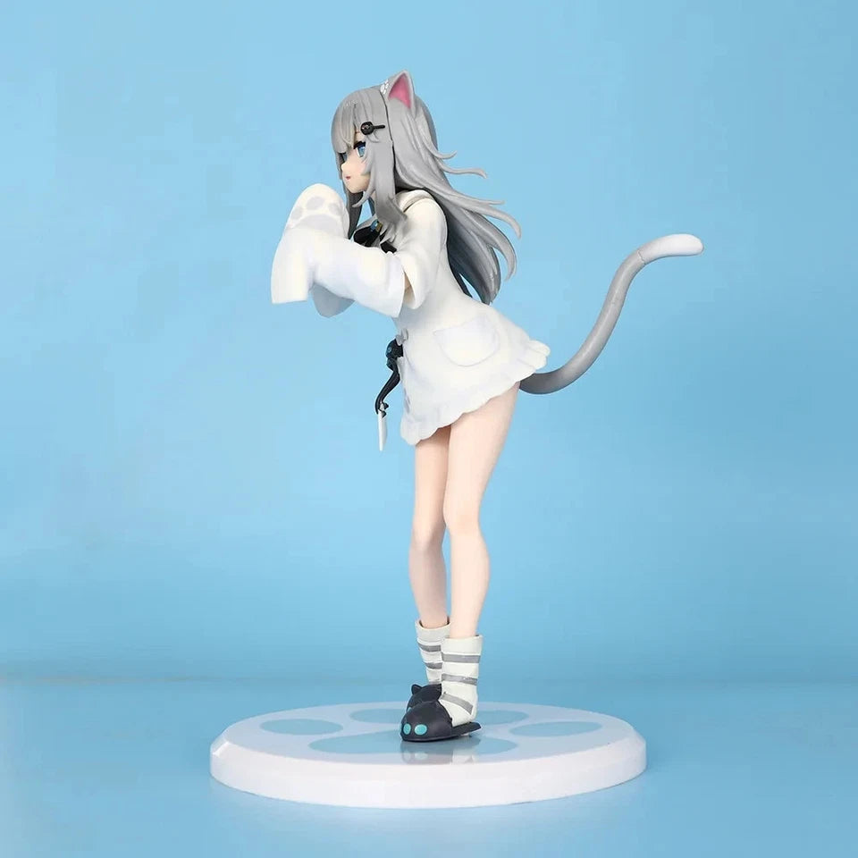 Gawr Gura Neko Hololive Vtuber Kawaii Anime Figure Model Statue PVC 8" [Boxed]
