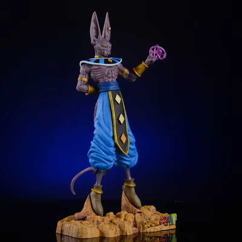 Beerus the Destroyer Dragon Ball Super Anime Figure Model Statue PVC 11" [No Box]
