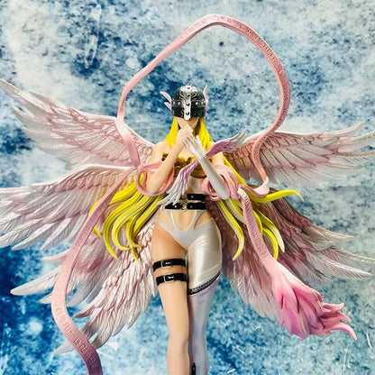 Angewomon Angel DIGIMON Anime Figure Model Statue PVC 10" [Boxed : Light-Up]