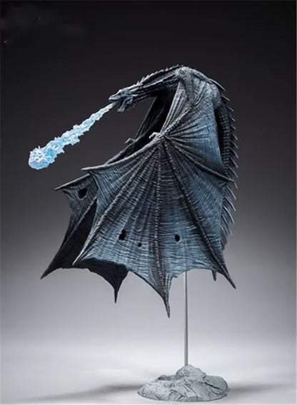 Viserion White Walker Game of Thrones Desktop Collectible Figure PVC 7" [Boxed]