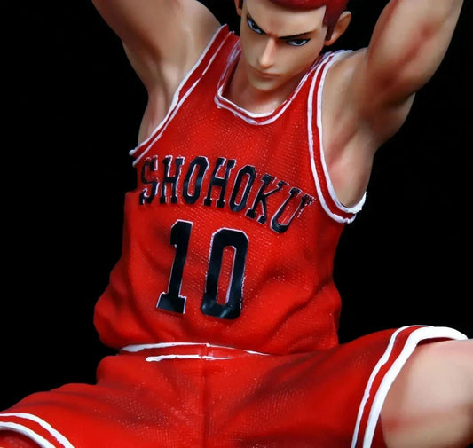 Sakuragi Hanamichi Dunking Slam Dunk Anime Figure Model Statue PVC 15" [Boxed]