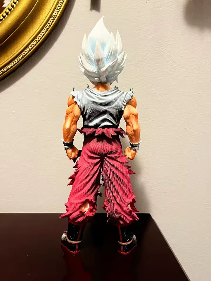 Goku Perfected Ultra Instinct Form Dragon Ball Z Anime Figure PVC 11" [No Box]