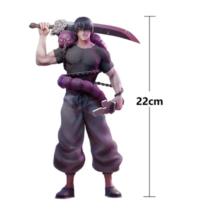 Toji Fushiguro Sorcerer Killer Jujutsu Kaisen Anime Figure PVC 8.6" [Boxed]