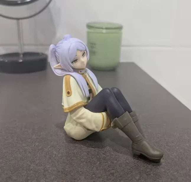 Frieren Sitting Frieren: Beyond Journey's End Anime Figure PVC 4.5" [No Box]