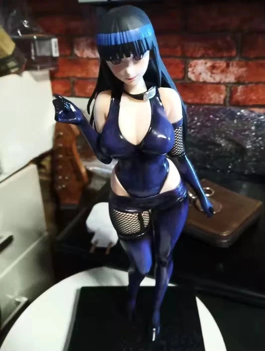 Hinata Hyuga Rave Girl Latex Naruto Exclusive Anime Figure PVC 11.8" [Boxed]