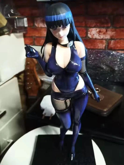 Hinata Hyuga Rave Girl Latex Naruto Exclusive Anime Figure PVC 11.8" [Boxed]