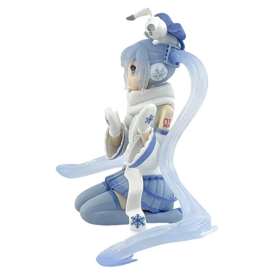 Hatsune Miku Snow Sky Town Ver Project DIVA Vocaloid Anime Figure PVC 5" [Box]