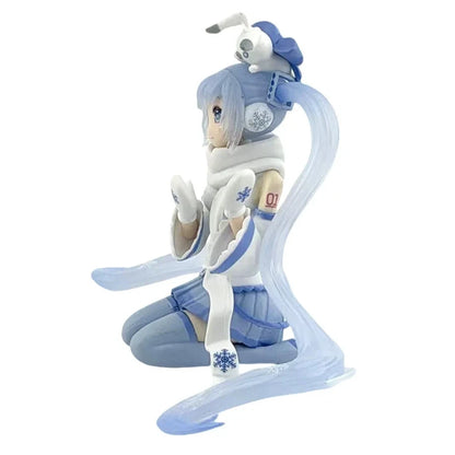 Hatsune Miku Snow Sky Town Ver Project DIVA Vocaloid Anime Figure PVC 5" [Box]