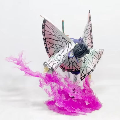 Shinobu Kocho Insect Breathing Demon Slayer Anime Figure Model Statue PVC 7.8" [Boxed]