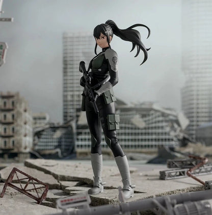 Mina Ashiro Combat Suit Kaiju No. 8 Beloved Anime Figure PVC 5.9" [Boxed)