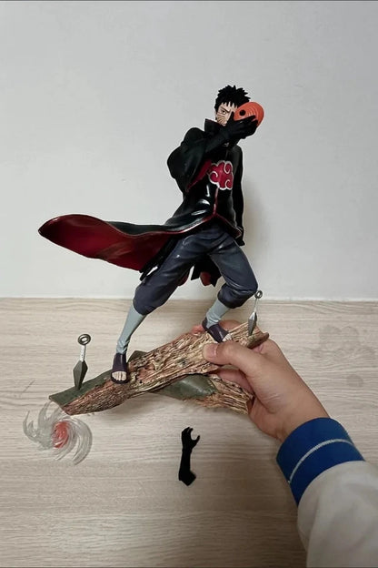 Obito Uchiha Kamui Akatsuki Naruto Anime Collectible Rare Figure PVC 9" [Boxed]