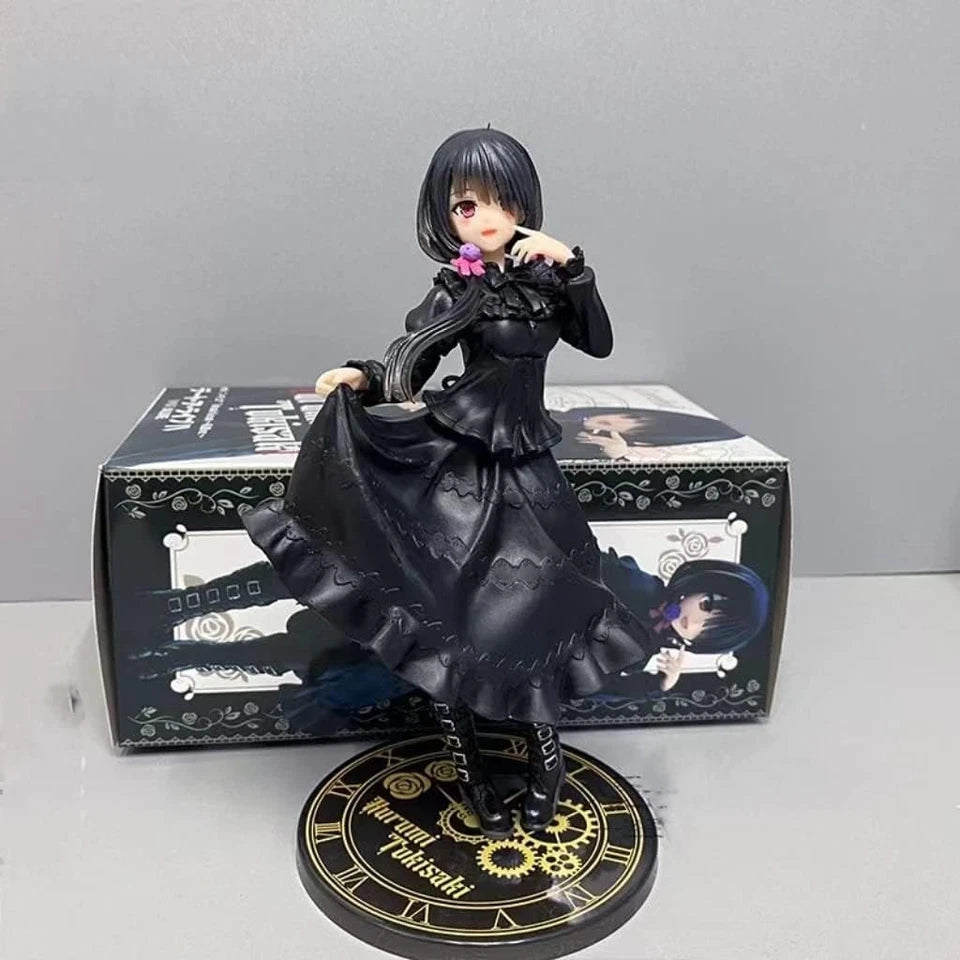 Kurumi Tokisaki Lolita Goth Date A Live Anime Figure Model Statue PVC 7" [Boxed]