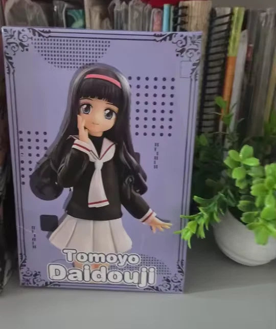 Tomoyo Daidouji Cardcaptor Sakura Cute Anime Figure Model Statue PVC 6" [Boxed]