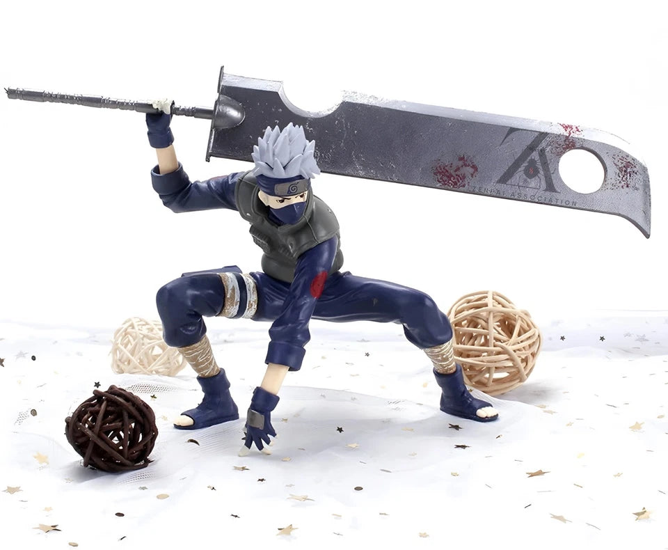 Kakashi Executioner's Blade Naruto Featured Anime Figure PVC 5" [No Box]