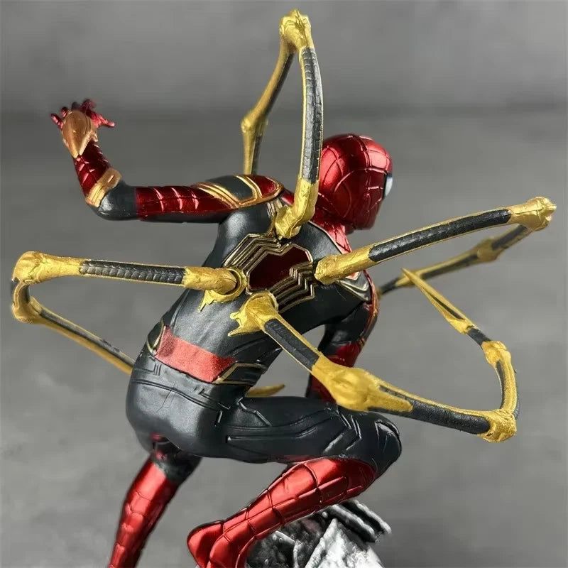 Spider-Man Iron Suit Mavel Avengers Infinity War Figure Model Statue PVC [No Box]