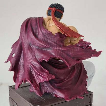 Ryu Beard Ver. Street Fighter Noodle Stopper Figure Model Statue PVC 5.5" [Boxed]