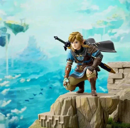 Link The Wind Walker Legend Of Zelda Kingdom Of Tears Figure PVC 4.7" [Boxed]